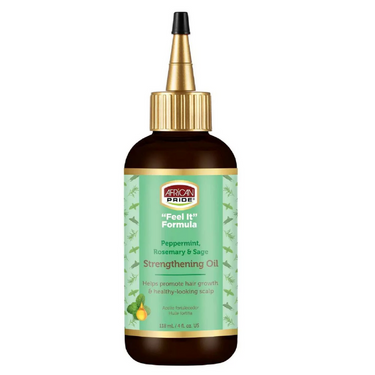 AFRICAN PRIDE STRENGTH FEEL IT ROSEMARY OIL – 4 oz - ANNS BEAUTY SUPPLY